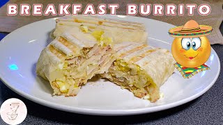 How To Make Breakfast Burrito  PERFECT BURRITO  Przepis na śniadanie CreEATable Polas Kitchen [upl. by Terence]