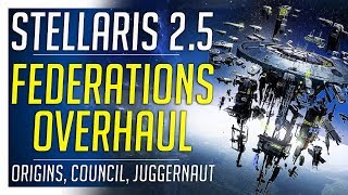 Lithoids amp Federations  Stellaris 25 First Gameplay Info [upl. by Bevan]