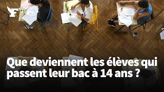 Que deviennent les élèves qui passent leur bac à 14 ans [upl. by Dyann840]