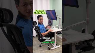 My 3rd Recliner Workstation design with Flexispot mobile desk [upl. by Ayotaj]