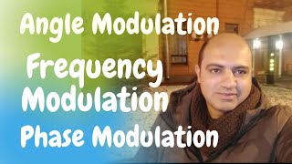 Frequency Modulation FM  Phase Modulation PM  Angle modulation  Narrow band FM شرح عربى [upl. by Ahsitel]