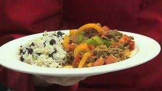 What Can I Cook With Ground Turkey Black Beans amp Rice  Recipes With Peas amp More [upl. by Nyleimaj17]