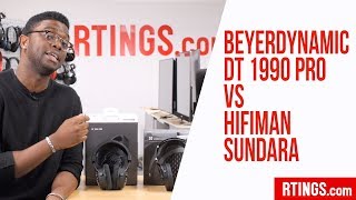 Beyerdynamic DT 1990 Pro Vs HiFiMan Sundara Headphones Review  RTINGScom [upl. by Sivad]