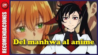 7 ANIMES BASADOS EN MANHWA QUE DEBERÍAS VER [upl. by Powder]