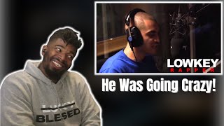 AMERICAN REACTS TO BRITSH RAPPER Lowkey Fire in the Booth part 1 [upl. by Asilak]