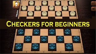 How to play Checkers for beginners [upl. by Nanaj]