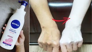 Nivea whitening body lotion reviewskin whiteningfair skinfull body whitening [upl. by Enninaej]