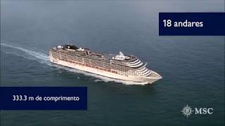 MSC Preziosa – Visita ao navio [upl. by Vinita]