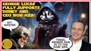 George Lucas Supports Disney amp CEO Bob Iger in Fight With Investors led by Nelson Peltz [upl. by Enaj]