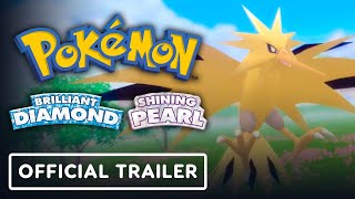 Pokemon Brilliant Diamond amp Shining Pearl  Official Legendary Encounters Trailer [upl. by Limhaj788]