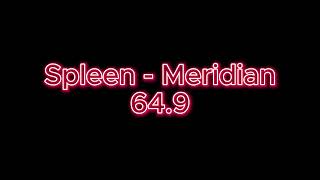 Spleen  Meridian Frequency Sound Healing Rife Hz [upl. by Odrareg]