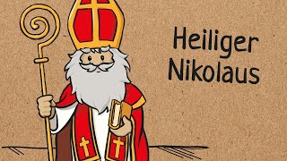 Der heilige Nikolaus erklärt sein Outfit  Erklärvideo zu St Nikolaus [upl. by Helga]