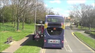 Route 5 Bus Basildon Bus Station to Pitsea Tesco Fast Journey [upl. by Worl]