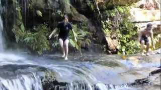 A secret waterhole near Faulconbridge in the Blue Mountains [upl. by Fineberg164]