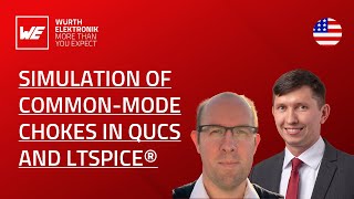 Webinar Simulation of Commonmode Chokes in QUCS and LTspice® [upl. by Mcintyre]