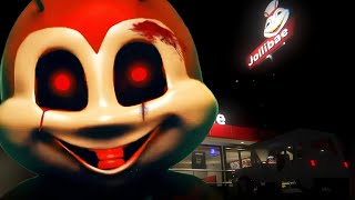 A JOLLIBEE HORROR GAME THAT YOU CAN ROAM FREE  Jollibae Full Walkthrough [upl. by Kall]