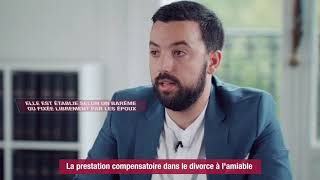 La prestation compensatoire dans le divorce à lamiable [upl. by Adnilra]