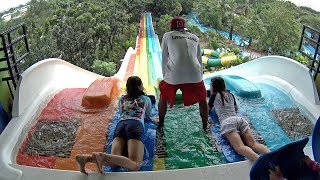 Magellans Drop Water Slide at Splash Island [upl. by Jennings]