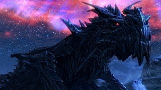 SKYRIM Special Edition ALDUIN Final Boss Fight ENDING OF SKYRIM LEGENDARY [upl. by Eeuqram2]