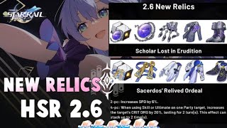 New 26 Relics HSR Updates Cavern of Corrosion [upl. by Nekal]