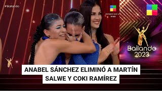 ANABEL SÁNCHEZ eliminó a Martín Salwe y Coki Ramírez  Bailando2023  Programa completo 230124 [upl. by Latton]