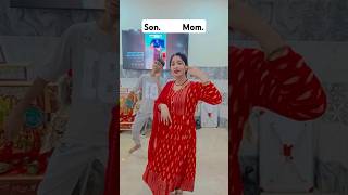 Gore Gore Mukhde pe Kala kalaMom and son music hindi dance dance trandingviralshortvideos [upl. by Dinnie]