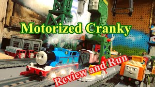 CRANKY the CRANE MOTORIZED 2020 REVIEW AND Wobbling Truck Run [upl. by Joselow]