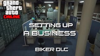 GTA 5  Bikers DLC  Setting Up A Business 12 Mil Document Forgery Office [upl. by Reldnahc447]