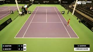 Corentin Moutet  Code violation racquet abuse  Danderyd Challenger 2023 [upl. by Collie]