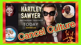 Hartley Sawyer FIRED as Ralph Dibny on The Flash Cancel Culture [upl. by Ahsaret]