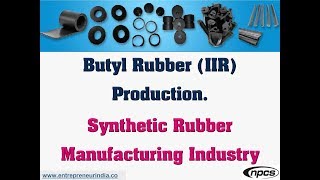 Butyl Rubber IIR Production  Synthetic Rubber Manufacturing Industry [upl. by Garland432]