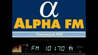 ALPHA FM 1017  Programação 2ºSemestre  1994 [upl. by Erodeht431]