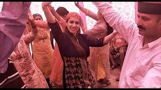 Nati Sirmour Waliye  Pahari Dance in Party  Pahari Nati Song  Latest Studio [upl. by Lagas]