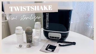 UNBOXING TWISTSHAKE 5in1 Steam Sterilizer And Review  Twistshake Anti Colic Baby Bottles [upl. by Bondon117]