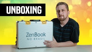 Unboxing Notebook Asus Zenbook UX433 Ultrafino com tela 14” polegadas compacto no Brasil  Muito Bom [upl. by Fanni434]