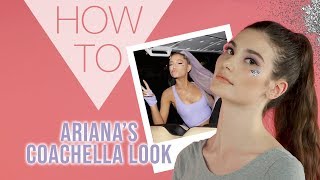 HOW TO  Ariana Grande Makeup  Coachella 18  Superdrug [upl. by Boleslaw]