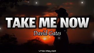 Take Me Now  David Gates Lyrics [upl. by Reba184]