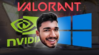 CONFIGURANDO o VALORANT e o PC da MELHOR FORMA 100 de Desempenho [upl. by Nylitsirk]