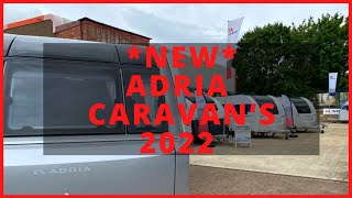 NEW Adria Caravans 2022  First Look [upl. by Ronyar]