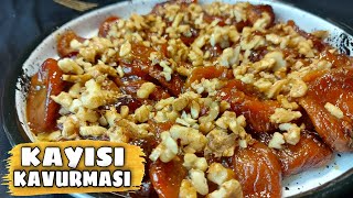 KAYISI KAVURMASI👌KAYSERİ’NİN KURUTULMUŞ MEŞHUR KASEFE TATLISI TARİFİ👍ROASTED DRIED APRICOTS RECIPE✅ [upl. by Htidra]