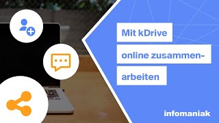 Wie Dateien über kDrive freigegeben werden [upl. by Hsaniva]