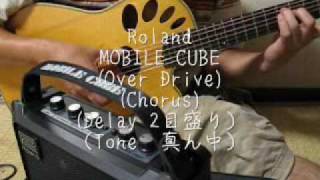 Roland MOBILE CUBE インプレ（エレアコ） エレキ風 [upl. by Khalil]