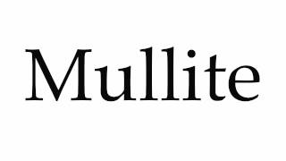 How to Pronounce Mullite [upl. by Pulchi]