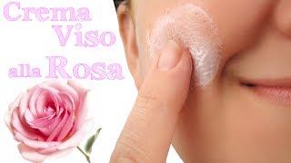 CREMA VISO ALLA ROSA FATTA IN CASA DA BENEDETTA  Homemade Mosqueta Rose Facial Cream [upl. by Cardon235]