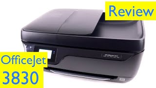 HP Officejet 3830 Review  Wireless AllinOne Printer Scanner Copier Fax [upl. by Eylatan]