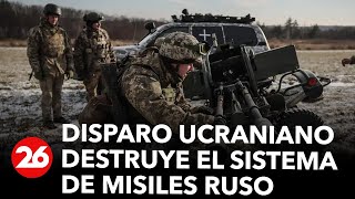 GUERRA RUSIAUCRANIA  Un disparo de precisión ucraniano destruye el sistema de misiles ruso [upl. by Rosabella]