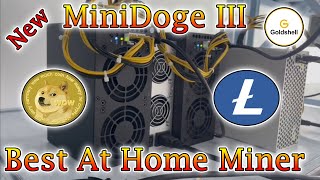 Goldshell MiniDoge III  The Best Lil at Home Miner [upl. by Ivatts388]