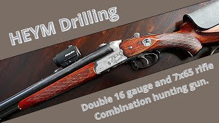 HEYM Drilling combination hunting firearm [upl. by Slyke]