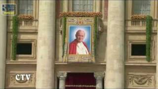 Elevation of Blessed Pope John Paul II [upl. by Jaynell]