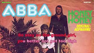 Abba  Honey Honey Instrumental BV Lyrics Karaoke [upl. by Flory587]